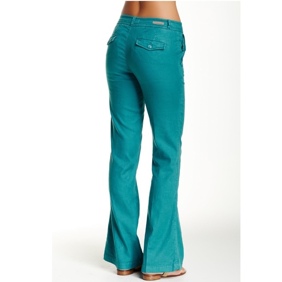 Level 99 Linen Blend Wide-leg Trousers - Picture 2 of 5